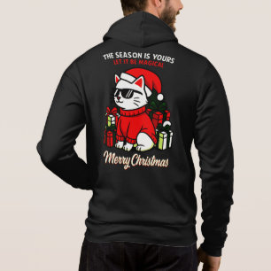 Sudadera con capucha Premium para hombre Cool Cat