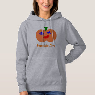 Sudadera con capucha Pumpkin Diva