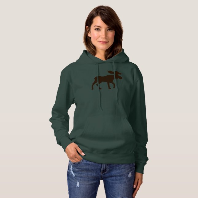 Sudadera con capucha que acampa rústica de (Anverso completo)