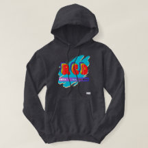 Sudadera con capucha Rainbow R.E.D. – Honra con or