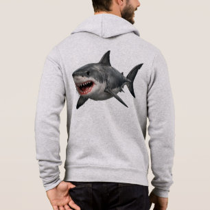 Sudadera con capucha Real Shark Attack