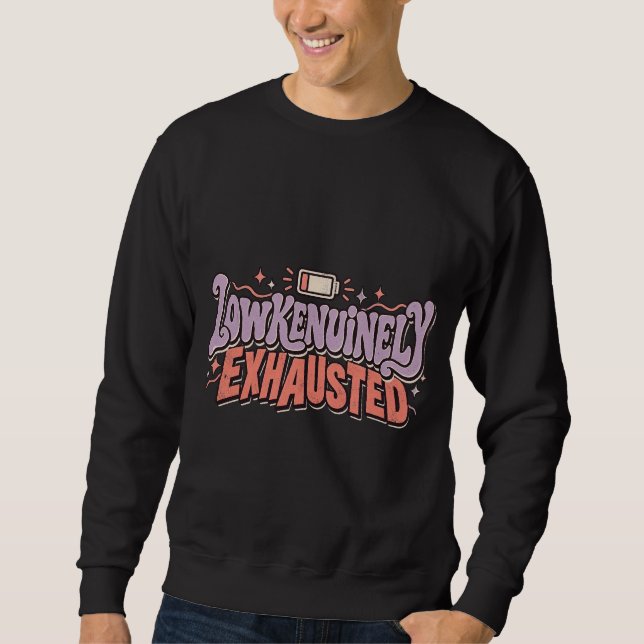 Sudadera con capucha Retro Agotado Lowkenuinely (Anverso)