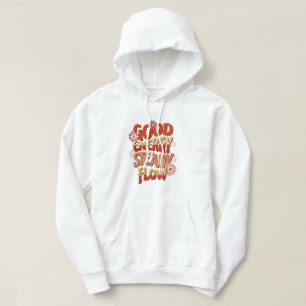 Sudadera con capucha Retro Good Energy Steady Flow