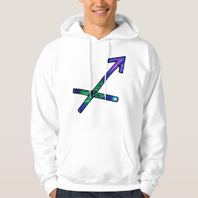 Sudadera con capucha Sagittarius Z (Anverso)