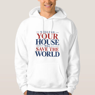 Sudadera con capucha - Salva el mundo