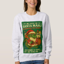 Sudadera con capucha Santa Mahj Ugly Sweater