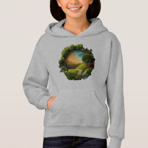 Sudadera con capucha Serenidad en la Naturaleza