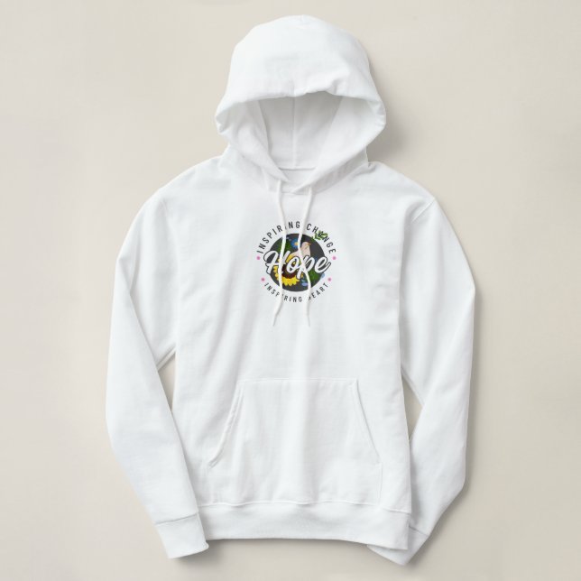 Sudadera con capucha Simple Hope Inspiring (Diseño del anverso)