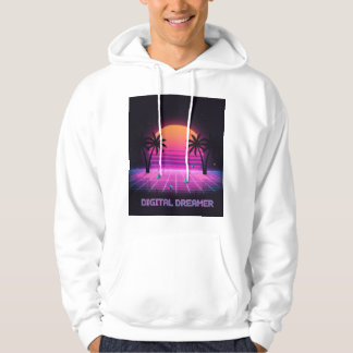 Sudadera con capucha sintética de gran tamaño Digi