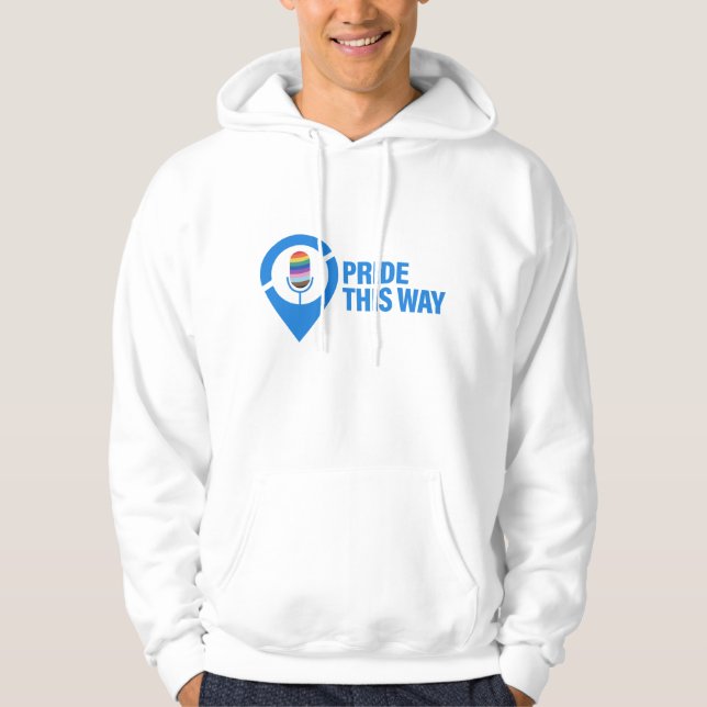 Sudadera con capucha 'Sirviendo alegría en cada zo (Anverso)