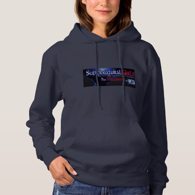 Sudadera con capucha sobrenatural del logotipo de (Anverso)