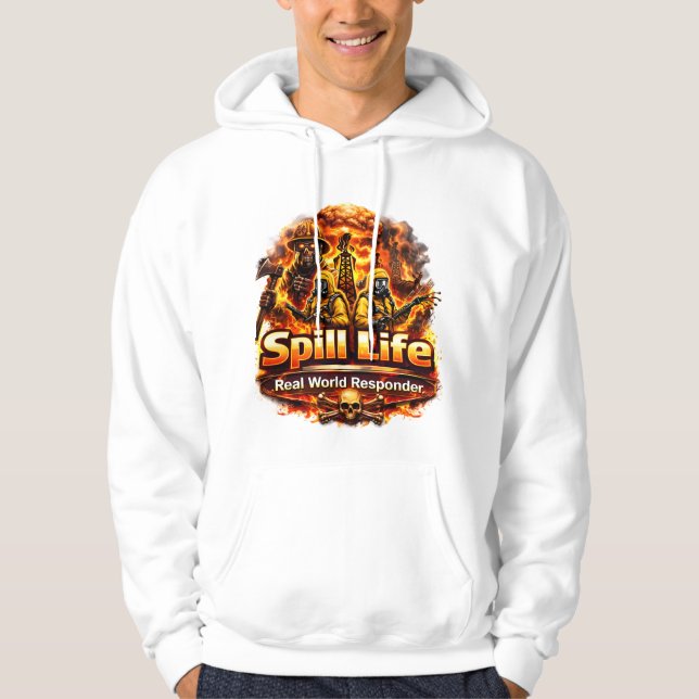 Sudadera con capucha Spill Life (Anverso)