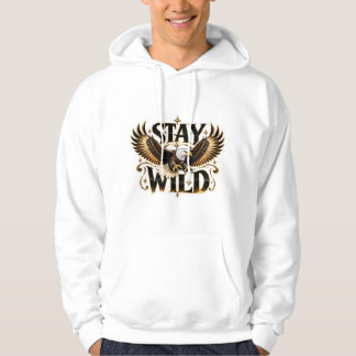 Sudadera con capucha Stay Wild Eagle | Sudadera co