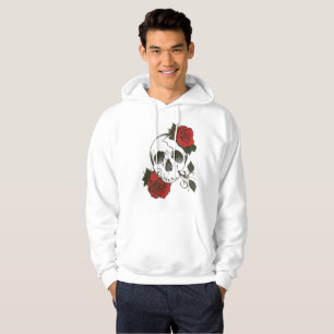 sudadera con capucha subió cráneo