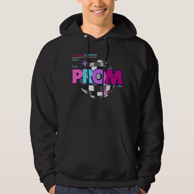 Sudadera con capucha The Prom Over Head negra Unis (Anverso)