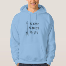Sudadera con capucha tipografía para hombres