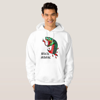 Sudadera con capucha tradicional blanca de la