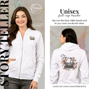 Sudadera con capucha unisex de cremallera completa