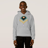 Sudadera con capucha unisex para niños Deco Space 