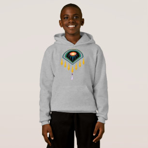 Sudadera con capucha unisex para niños Deco Space 