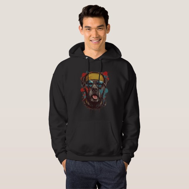 Sudadera con capucha Urban Rottweiler Swagger (Anverso completo)