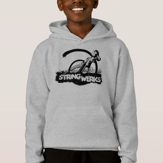 Sudadera con capucha urbana de StringWerks (Anverso)