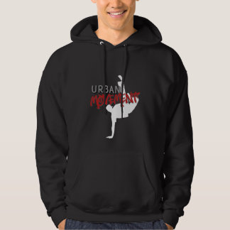 Sudadera con capucha urbana del movimiento