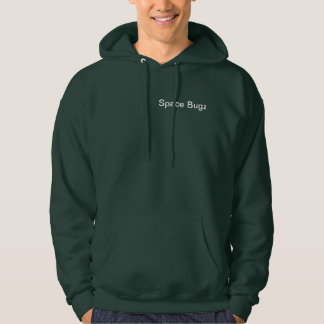 Sudadera con capucha verde de Bugz del espacio