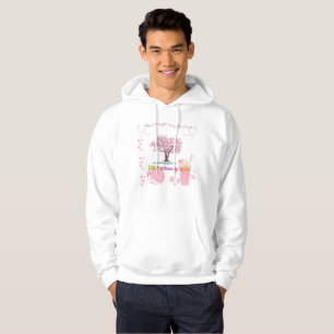 Sudadera con capucha Vibe Attracts Tribe Flor de C