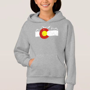 Sudadera con capucha vintage de las montañas de Co