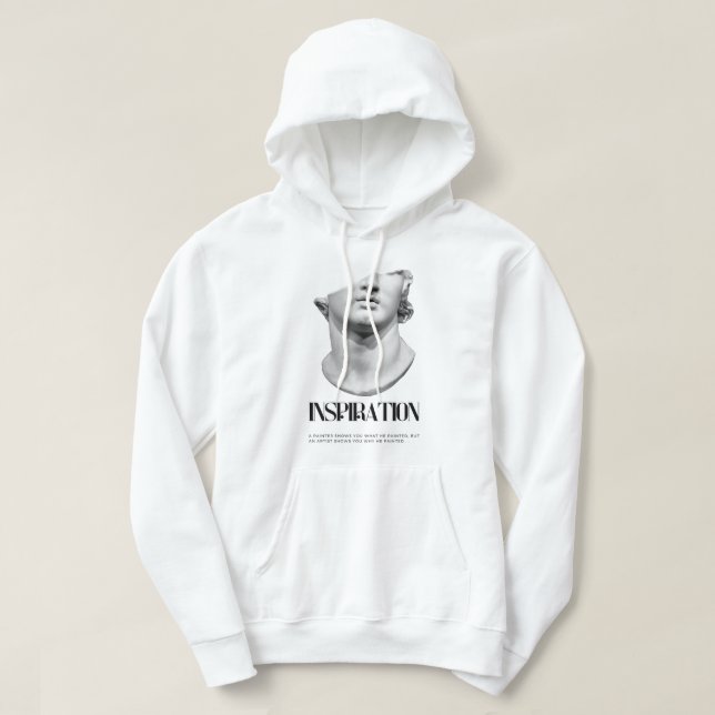 Sudadera con capucha vintage moderna (Diseño del anverso)