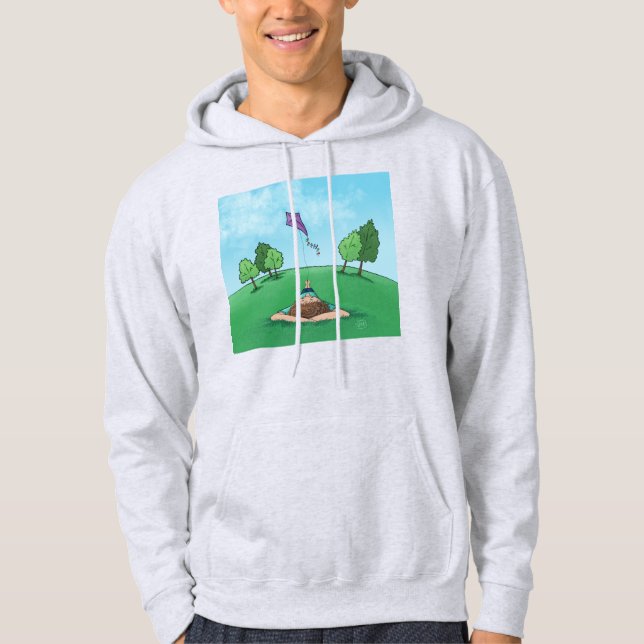 Sudadera con capucha volando una cometa (Anverso)