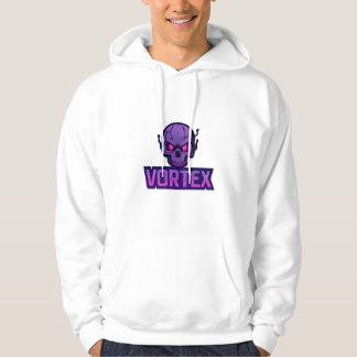 Sudadera con capucha Vortex Skull - Estilo brillo 