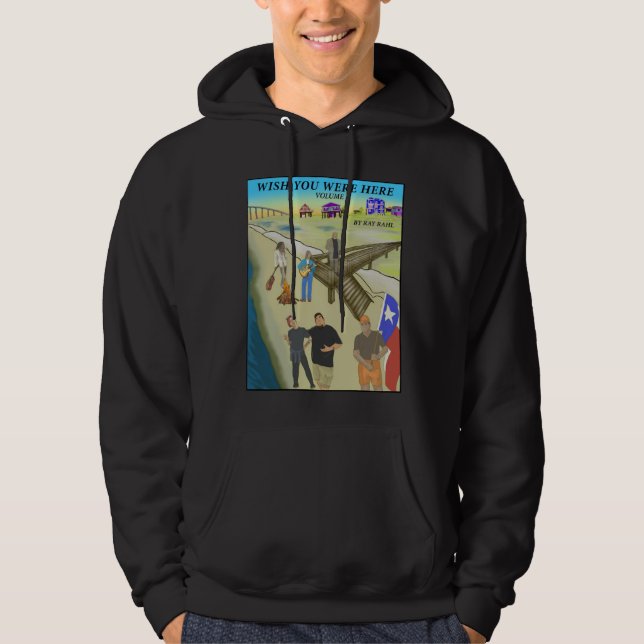 Sudadera con capucha Wish You Were Here 3 (Anverso)