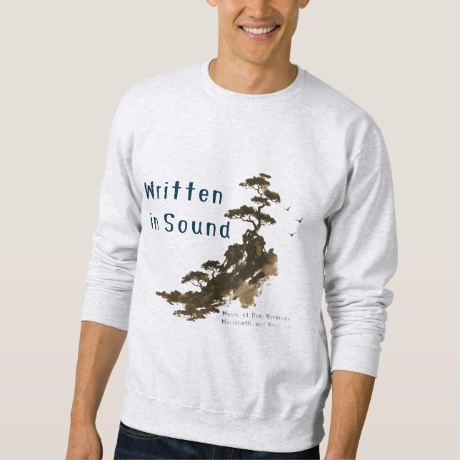 Sudadera con capucha Written in Sound (Anverso)