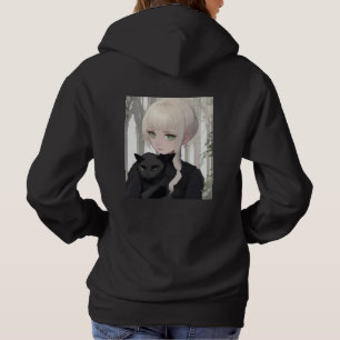 Sudadera con capucha Xen Black Cat