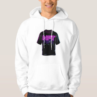 Sudadera con capucha y camiseta negra y blanca