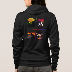 Sudadera con Capucha y Cierre MC DJ Breakdance Ele