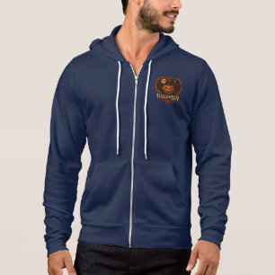 Sudadera con capucha y cierre para adultos