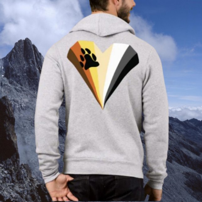 Sudadera con capucha y cremallera completa Bear Pr (Subido por el creador)