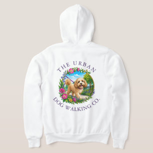 Sudadera con capucha y cremallera con logotipo per