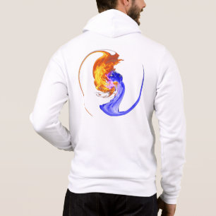 Sudadera con capucha y cremallera de Bella+Canvas