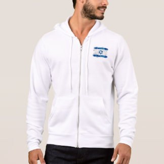 Sudadera con capucha y cremallera de la bandera de