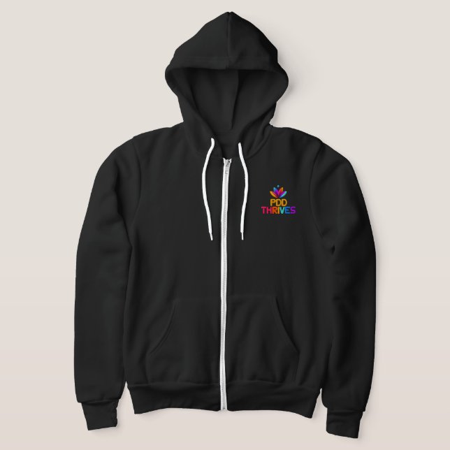 Sudadera con capucha y cremallera de logo clásico (Distribución)