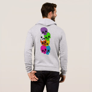 Sudadera con capucha y cremallera para hombre