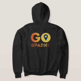 Sudadera con capucha y cremallera para hombre GoSp