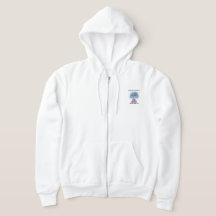 Sudadera con capucha y cremallera para mujer Fuzzy