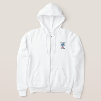Sudadera con capucha y cremallera para mujer Fuzzy