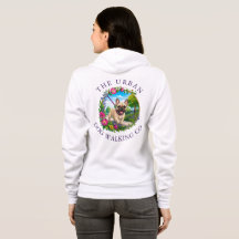 Sudadera con capucha y cremallera para paseadores 