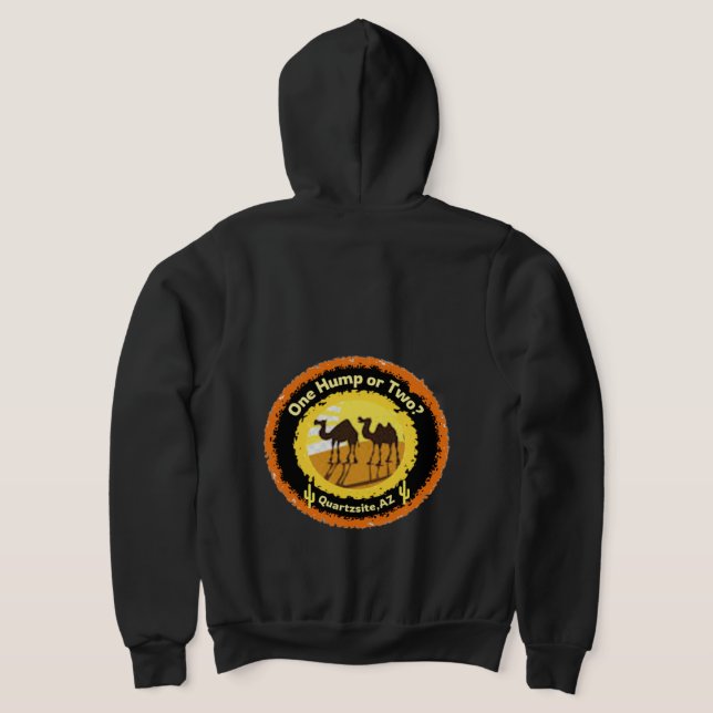 Sudadera con capucha y cremallera Quartzsite (Distribución Reverso )